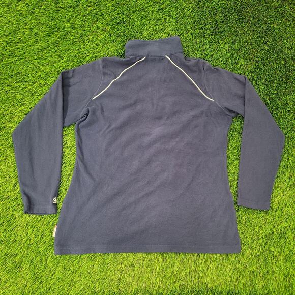 Vintage Y2K St-Louise Blues Track Jacket Womens Large 22x26 Blue Fleece - Picture 2 of 16